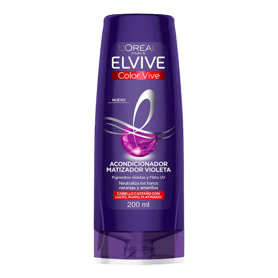 Elvive matizador violeta acondicionador 200ml