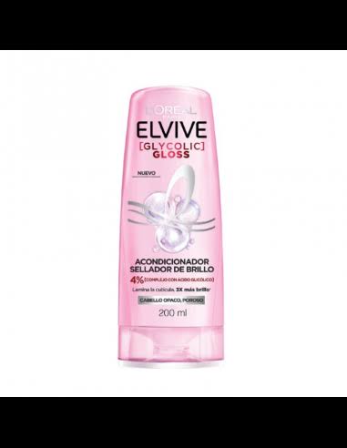 Elvive glycolic gloss acondicionador 200ml