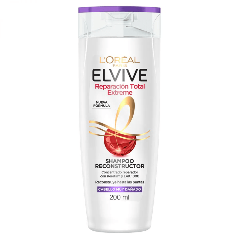 Elvive repacion total extreme shampoo 200ml