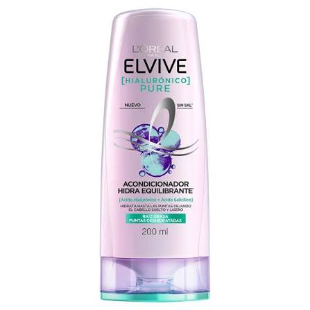 Elvive hialuronico pure acondicionador 400ml
