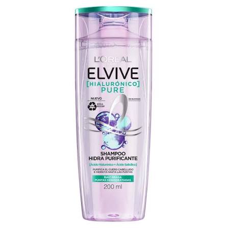 Elvive hialuronico pure shampoo 400ml