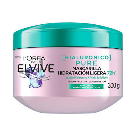 Elvive hialuronico pure mascarilla 300g