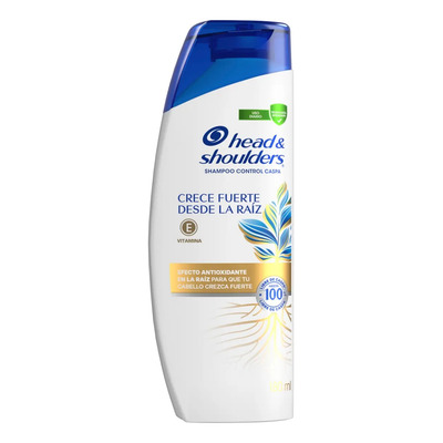 Head & shoulders x400 crece fuerte desde la raiz