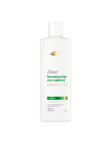 Dove Shampoo humectación + coco antioxi 400ml