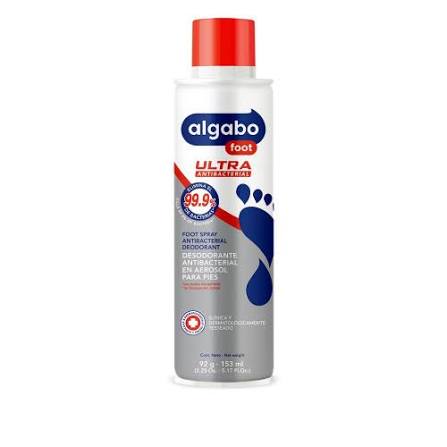 Algabo Foot, desodorante antibacterial en aerosol para pies