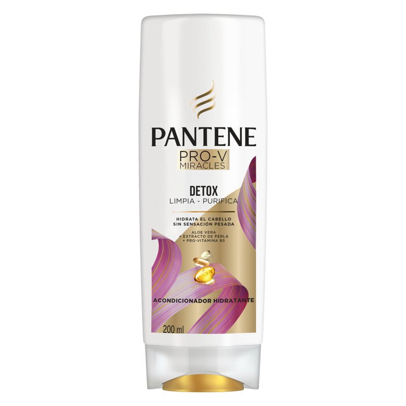 Pantene Acondicionador Detox 200ml