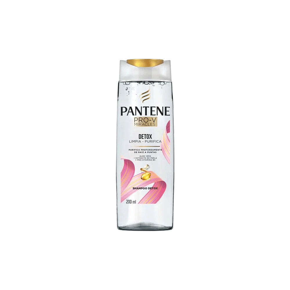 Pantene Shampoo Detox 200ml