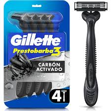Gillette Prestobarba3 Carbono x4