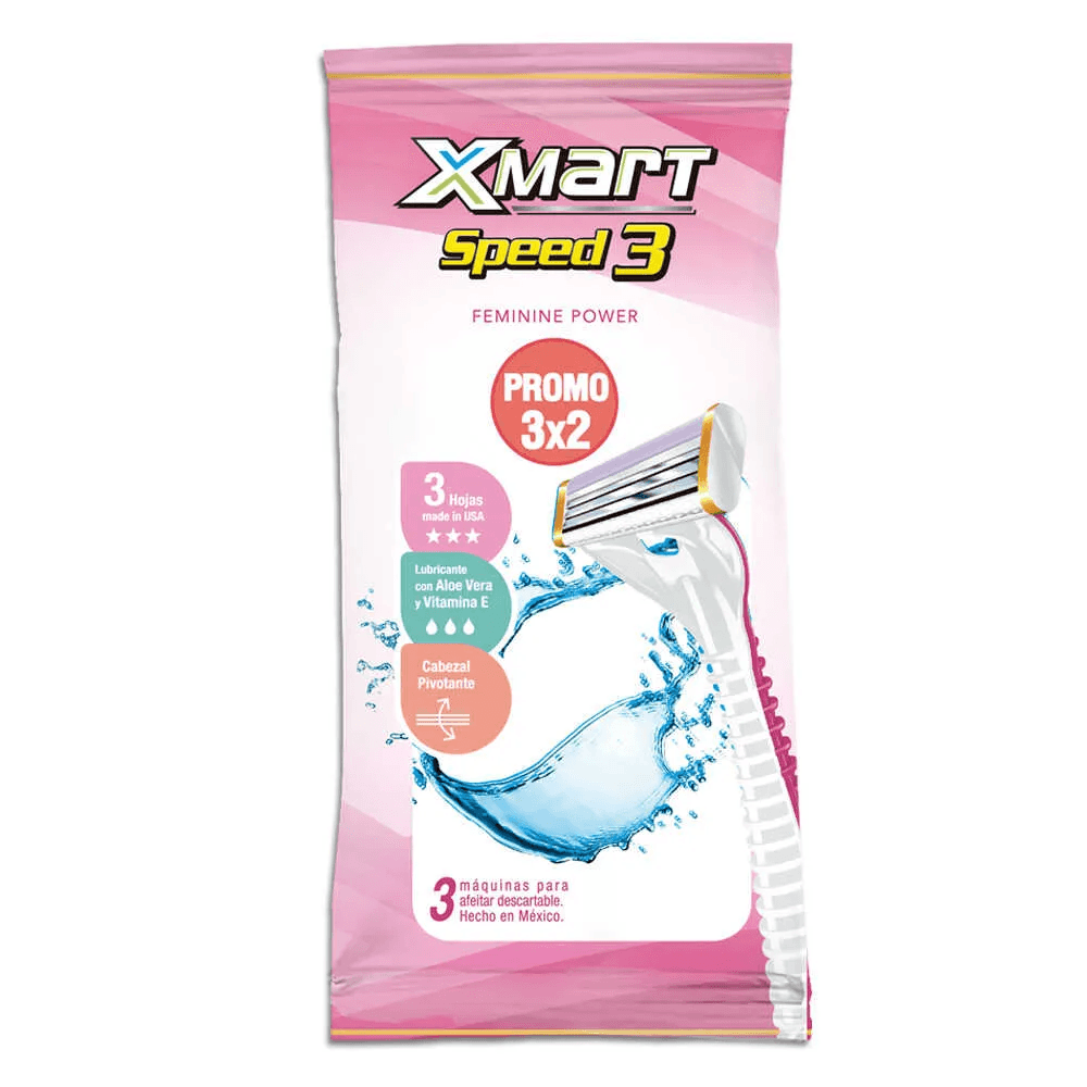 Maquina de afeitar xmart speed 3
