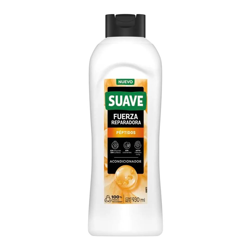 Suave acondicionador fuerza reparadora 930ml