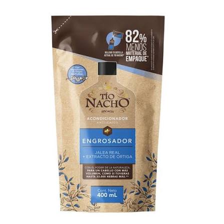 Tio Nacho Acondicionador Engrosador Recargable 400ml