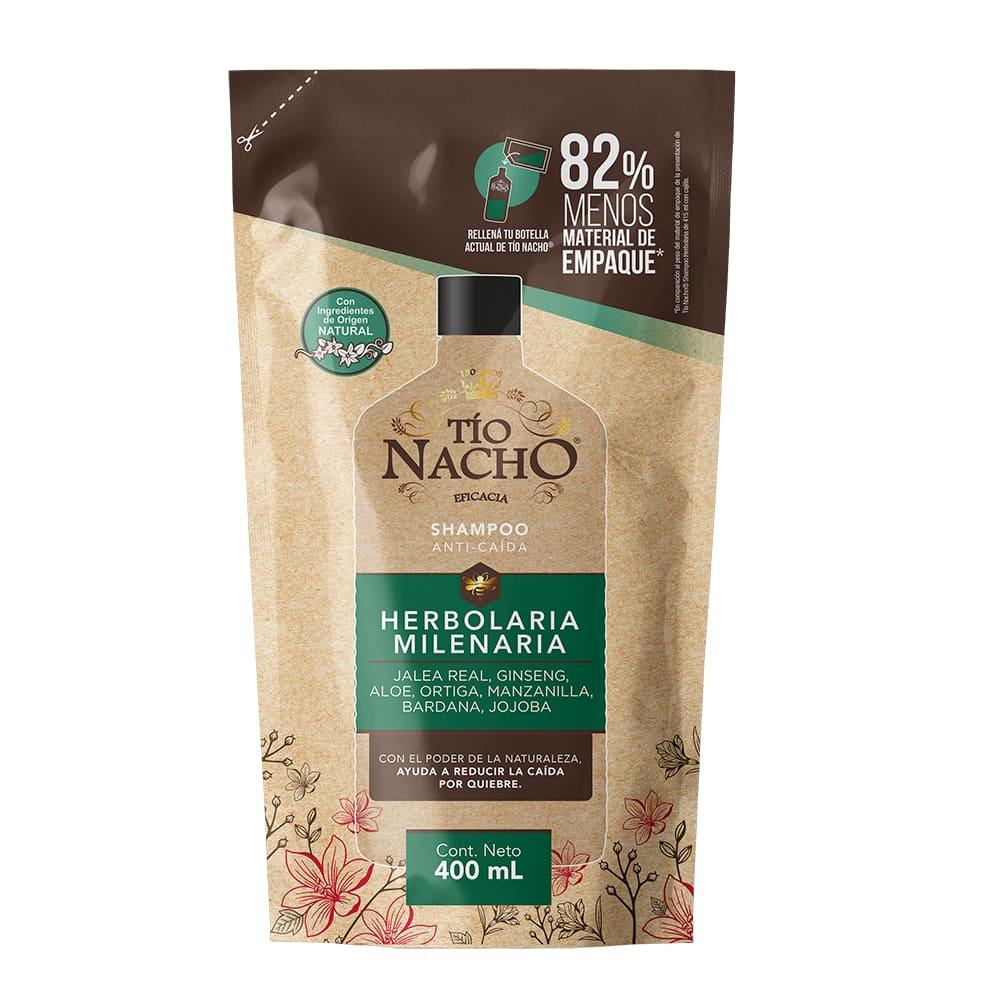 Tio Nacho Acondicionador Herbolaria Milenaria Recargable 400ml