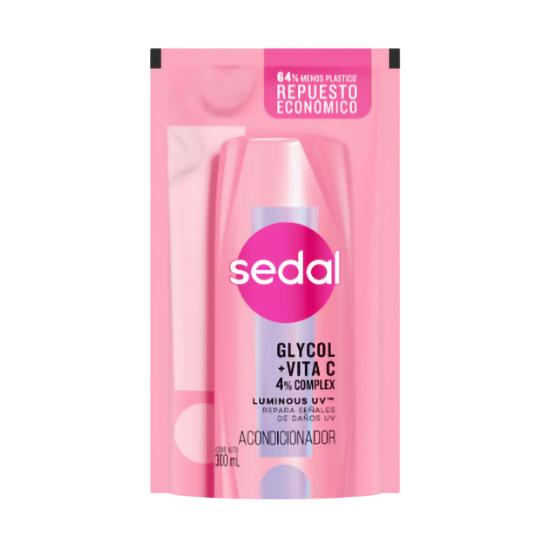 Sedal Acondicionador Luminous Uv Repuesto 300ml