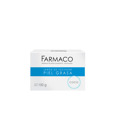 Jabón tocador Farmaco Piel Grasa 100gr