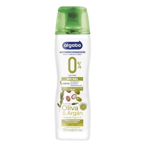 Algabo Acondicionador SIN SAL, Oliva & Argán 750ml
