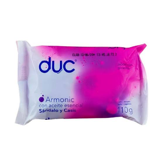 Jabon de tocador Duc con glicerina 110gr