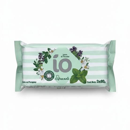 Jabon de tocador Ío Refrescante 3 x80gr