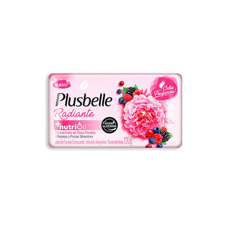 Jabon de tocador Plusbelle Rdiante x120gr