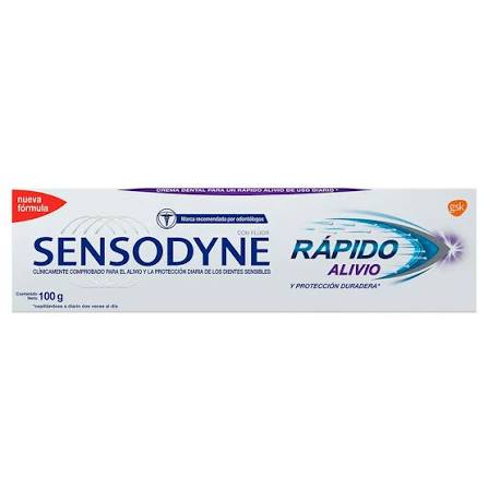 Pasta Dental Sensodyne Rapido Alivio 100gr