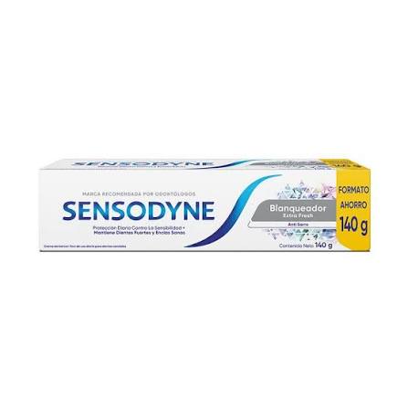 Pasta Dental Sensodyne Blanqueador Extra Fresh 140gr