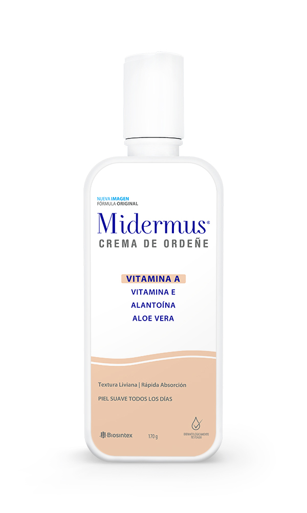 Midermus Crema de Ordeñe Vit A + Vit E + Asoc x 170 g