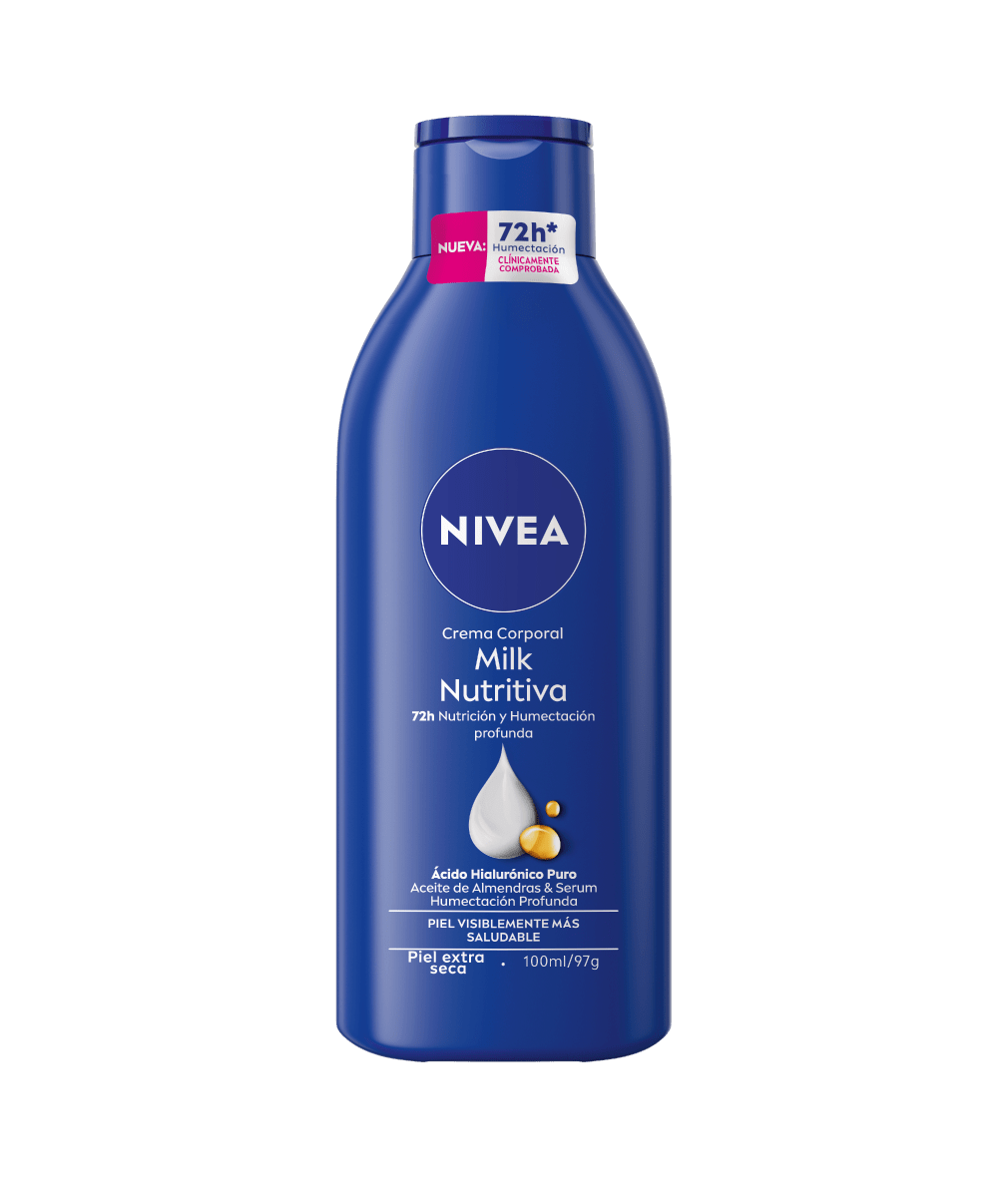 Crema Corporal Nivea Milk Nutritiva 100ml