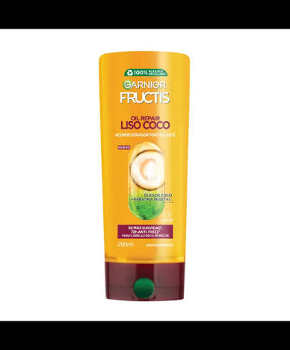 Fructis Oil Repair Liso Coco Acondicionador 350ml