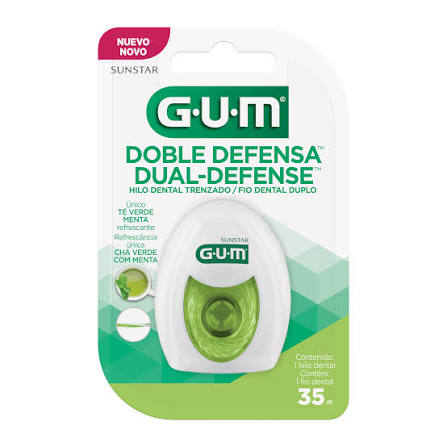 Hilo Dental G.U.M Doble Defensa x35m