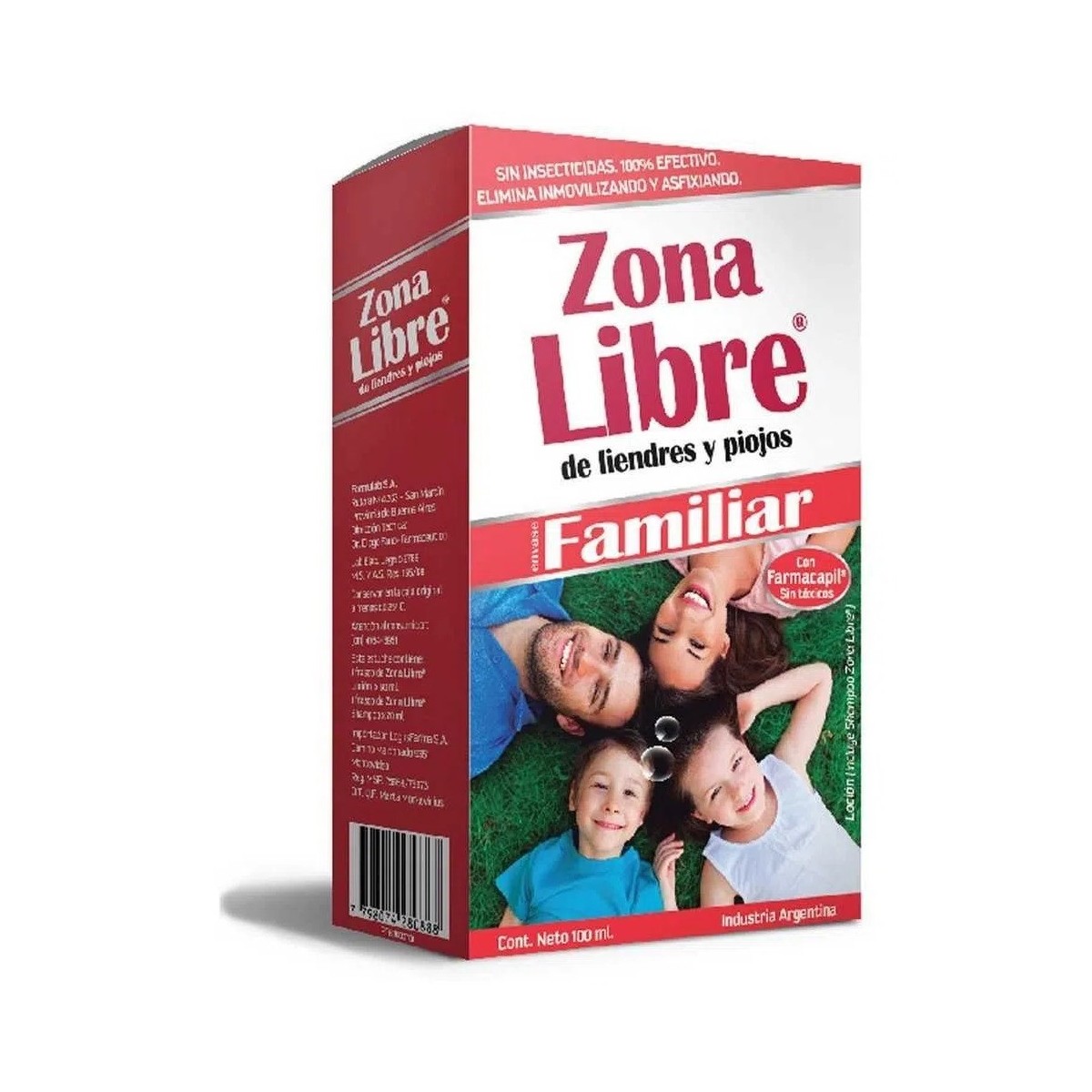 Zona Libre Familiar Locion 100ml