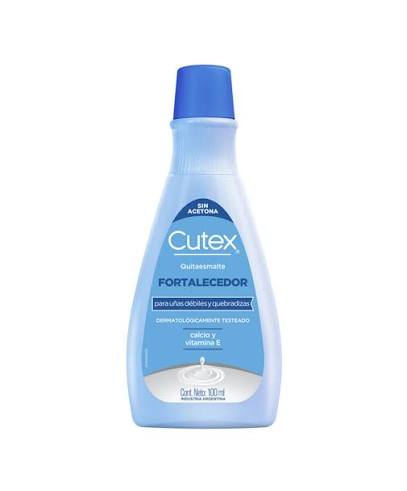 Quitaesmalte Cutex Fortalecedor x100ml