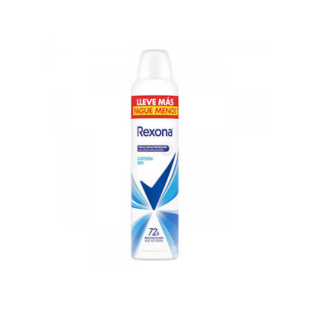 Desodorante Rexona Cotton Dry 250ml