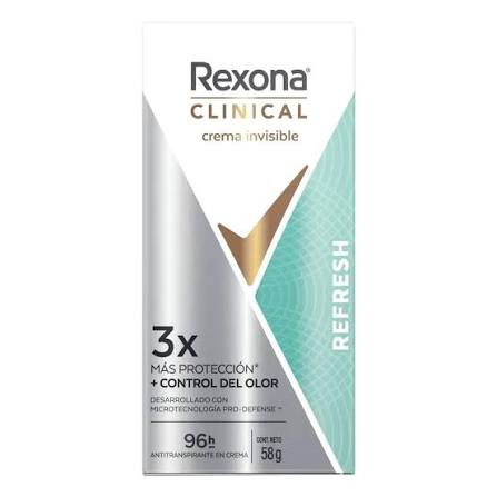 Rexona Clinical En Barra Refresh 58gr