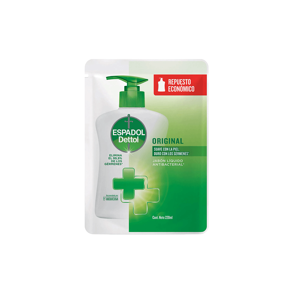 Repuesto Jabon Liquido Espadol Original 220ml