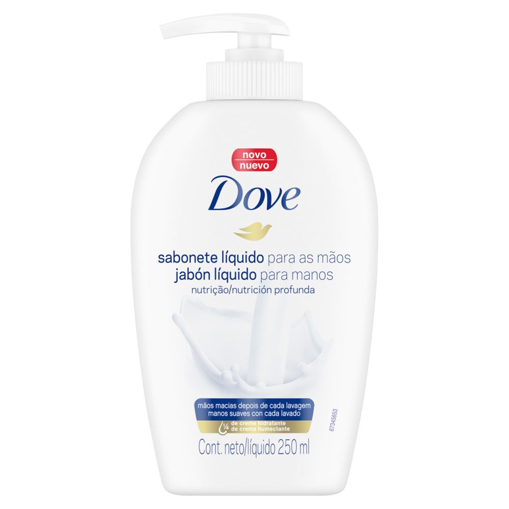 Jabon Liquido Dove Antibacterial 250ml