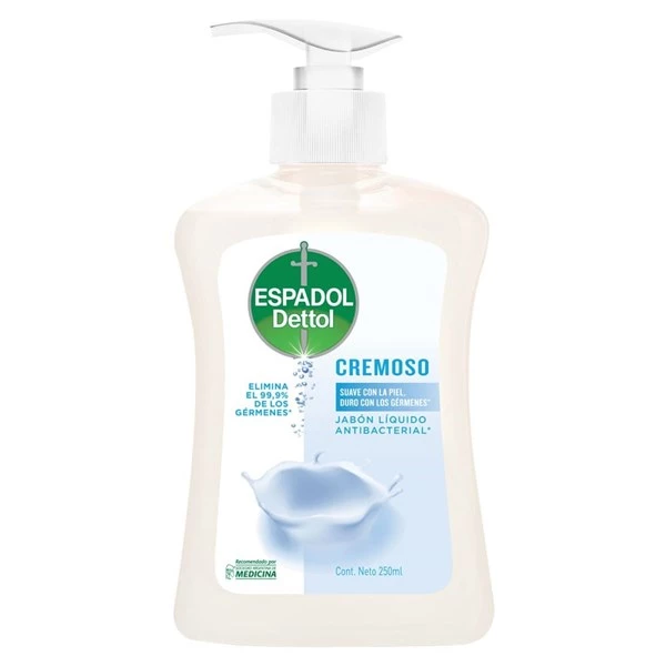 Jabon Liquido Espadol Antibacterial 220ml